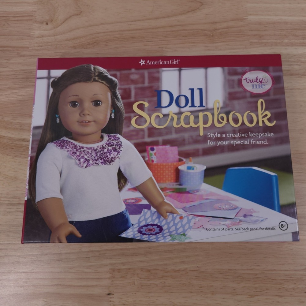 American Girl Doll Scrapbook Style a Creative Keepsake NEW Retired